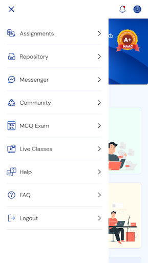 KSOU Academic Platform Screen 2