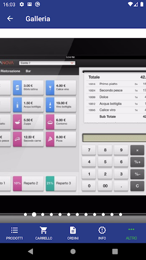 Android application RCR srl screenshort