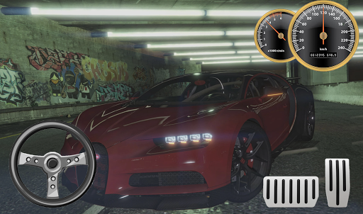 Drive & Parking Bugatti Chiron City Car apklade screenshots 2