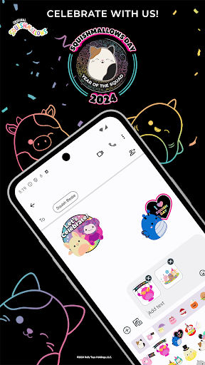 Android application Squishmallows Sticker Keyboard screenshort