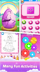 Princess Baby Phone Kids Game