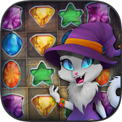 Witch Diamond: Magic Match Wiz Mod