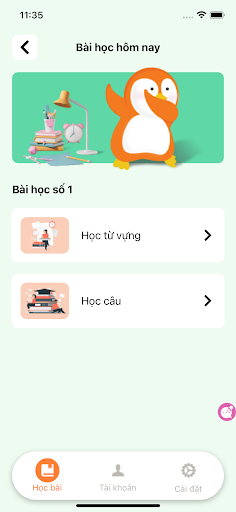 Học Tiếng Tây Ban Nha PNE Screen 2