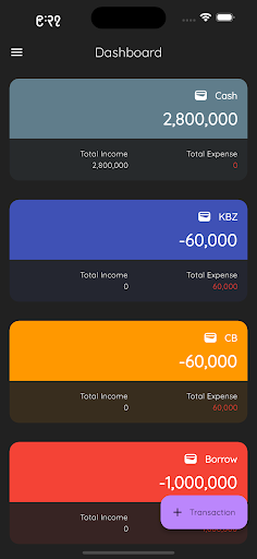 Android application Money Manager - Minimalism screenshort