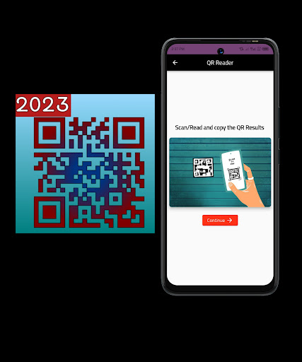 Android application QR Reader screenshort