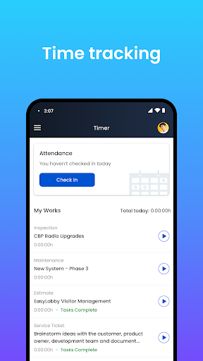 Android application Readyflow screenshort