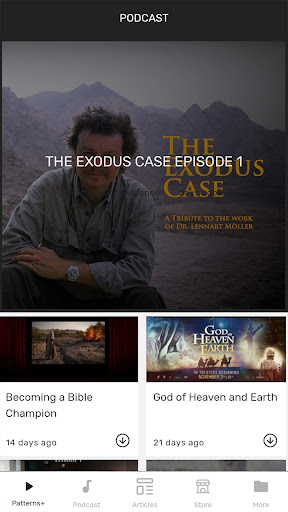 Patterns of Evidence Screen 2