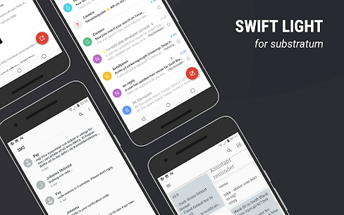 Swift Light Substratum Theme APK (gepatcht/volledig) 1