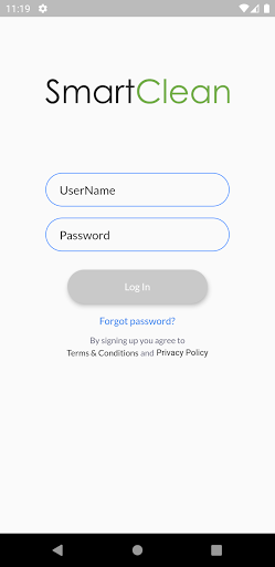 Android application Attendants screenshort