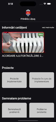Primăria Lăpuș Screen 2
