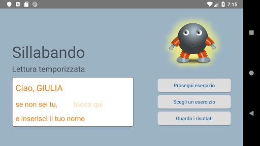 Android application Sillabando screenshort