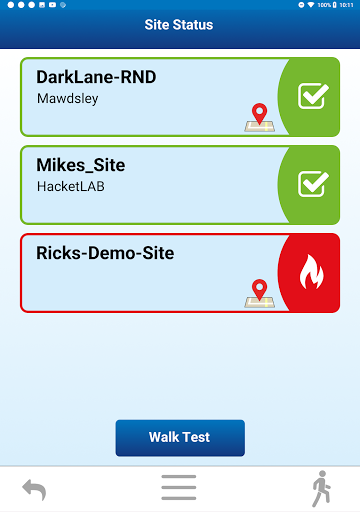 Android application Envision Mobile screenshort