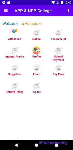 A P PATEL COLLEGE Screen 2