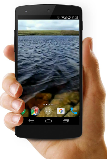 Android application Water HD Video Live Wallpaper screenshort
