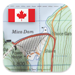 Cover Image of Tải xuống Bản đồ Topo Canada  APK