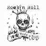 Skull Wallpaper Rock 'n Roll