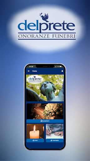 Android application Del Prete Onoranze Funebri screenshort