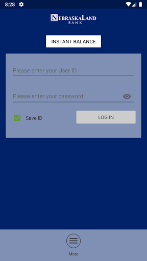 NebraskaLand Bank Mobile Banki Screen 2