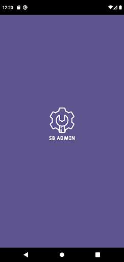 Android application SB Admin screenshort