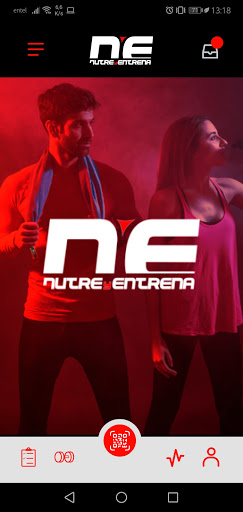 Android application Nutre y Entrena screenshort