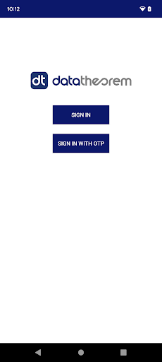 Android application P1 Alerts screenshort