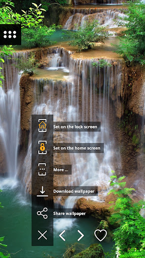 Wallpapers with waterfalls Screen 2