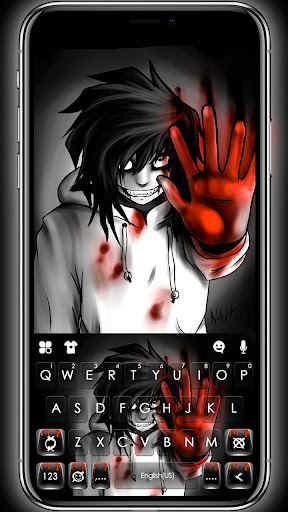 Android application Creepy Killer Jeff Theme screenshort