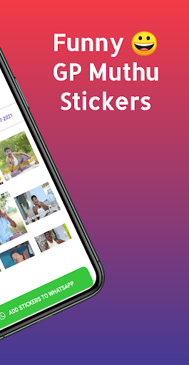 Gp Muthu - Animated Stickers Screen 2