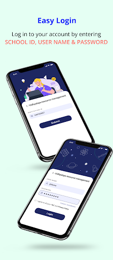 Android application M College screenshort
