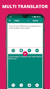 Multi Language Translator : Voice,Text Translation Captura de pantalla