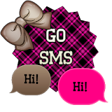 GO SMS - Sassy Bows 3 icon
