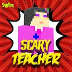 Cover Image of ダウンロード Skin Scary Teacher For Minecra  APK