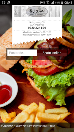 Android application Bij John screenshort