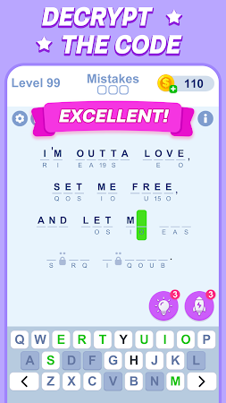 Game screenshot CipherWord Master hack