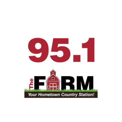 95.1 THE FARM logo