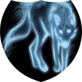 Starry wolf Live Wallpaper icon