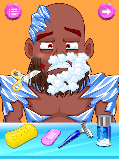 Superhero Shave: Shaving Games Screen 2