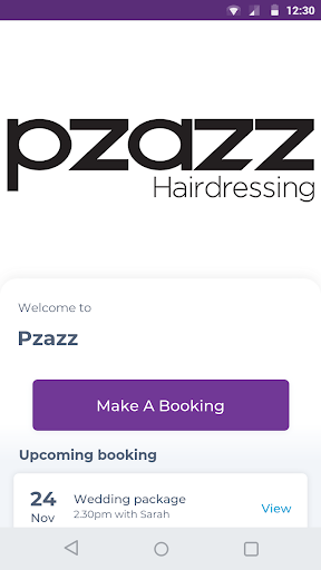 Android application Pzazz screenshort