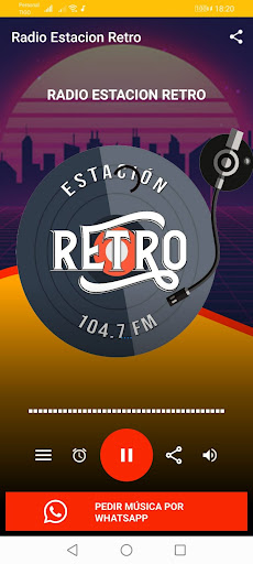Radio Estacion Retro 104.7 Fm Screen 2