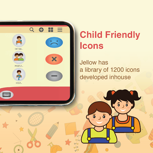 Jellow Basic AAC Communicator Screen 2