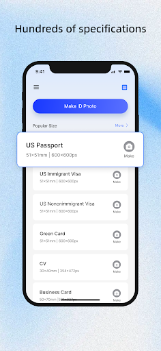 Android application ID Photo Phd-passport photo screenshort
