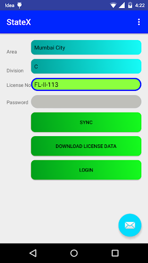 Android application BeerWhiskyRum screenshort