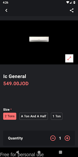 الفوارس للتكييف و التبريد Screen 2