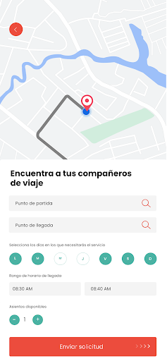 Driven Carpool - Pasajeros Screen 2