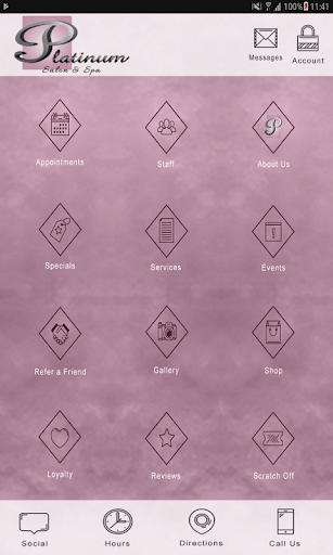 Platinum Salon & Spa Screen 2
