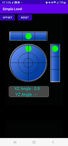 Android application Simple Level screenshort