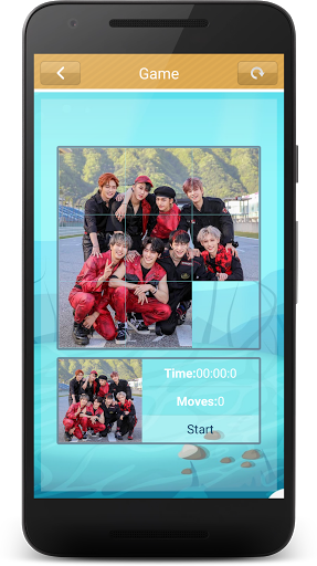 Stray Kids Slide Puzzle Game