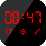 LED Digital Clock Wallpaper icon