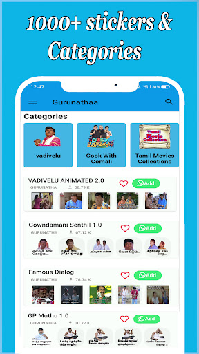 Stickers King Tamil Stickers