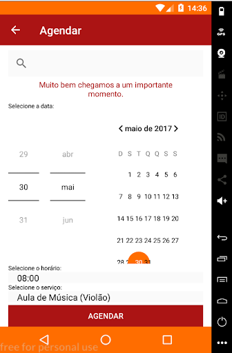 Agenda Online Screenshot 1 - AppWisp.com
